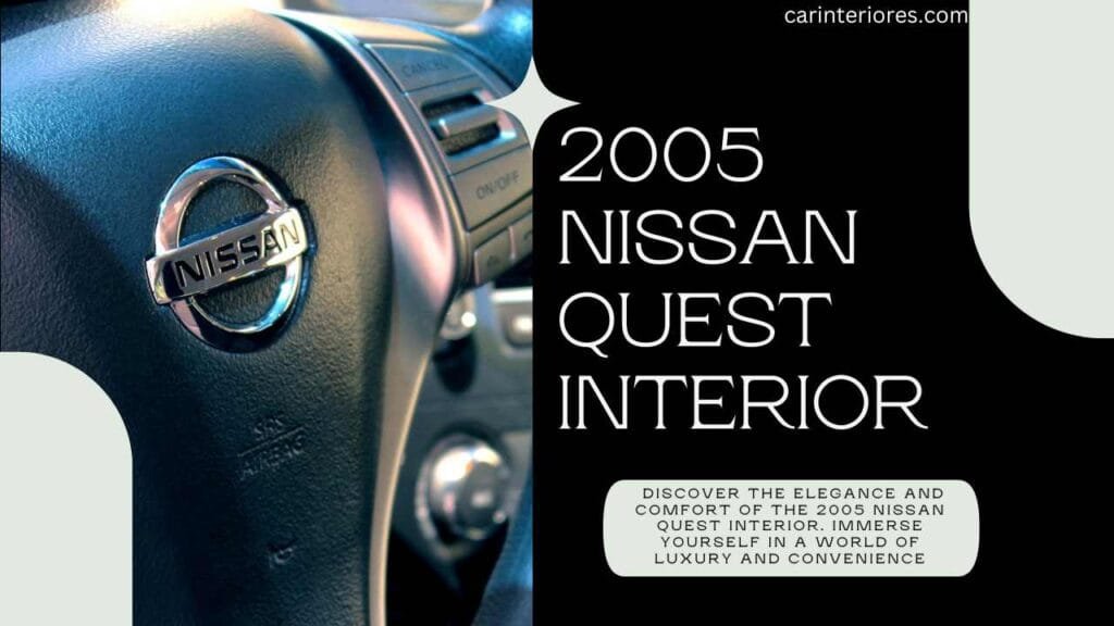 2005 Nissan Quest interior