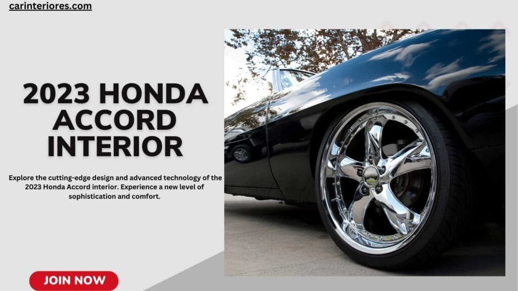 2023 Honda Accord Interi