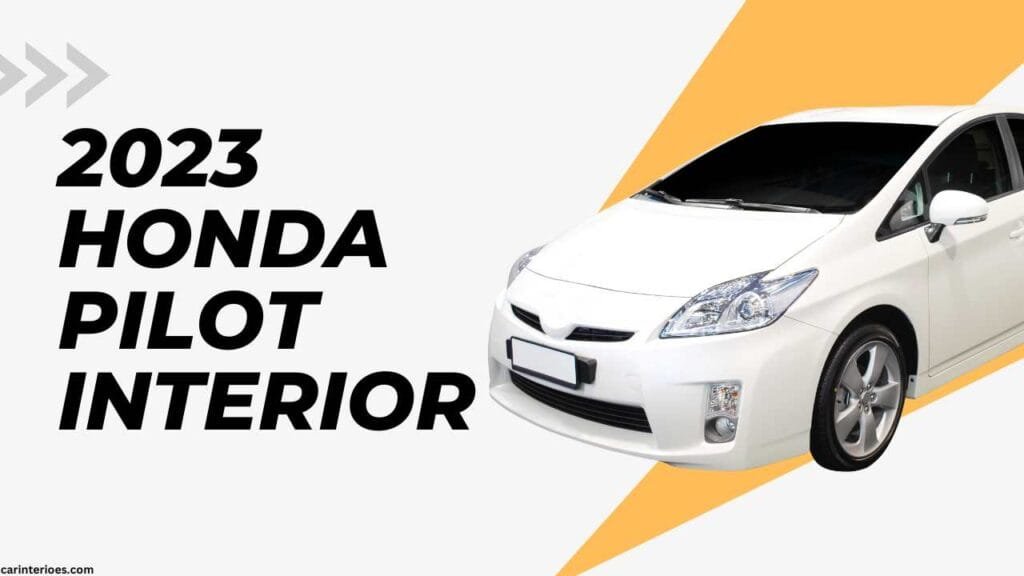 2023 honda pilot interior