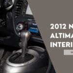2012 nissan altima interior