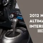 2012 nissan altima interior