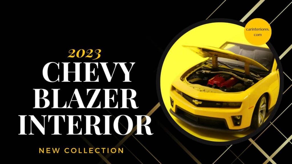 2023 Chevy Blazer Interior