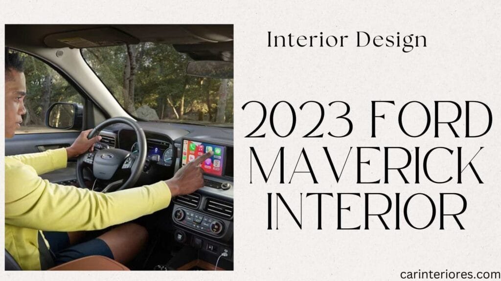 2023 Ford Maverick Interior