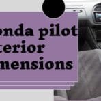 onda pilot interior dimensions