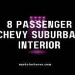 8 passenger Chevy suburban interior
