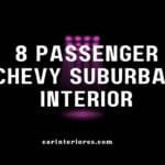 8 passenger Chevy suburban interior
