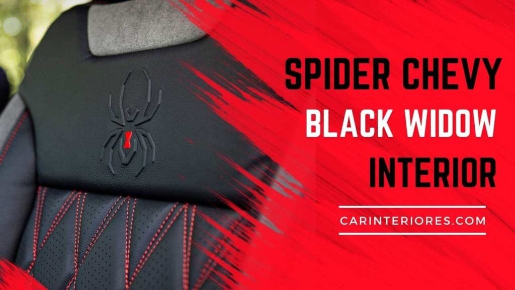 Spider Chevy Black Widow Interior